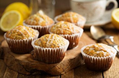 Citromos mákos muffin